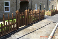 Ashby picket fencing