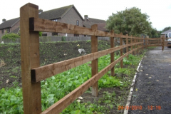 Post and rail