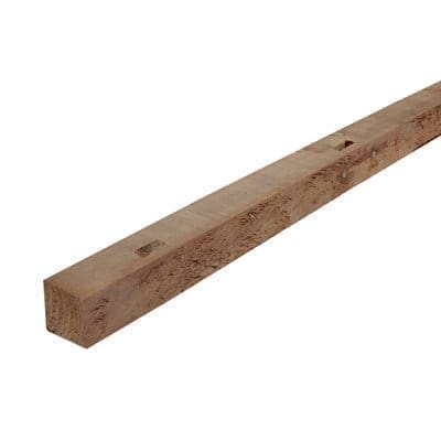100mm x 100mm (4” x 4”) Morticed Inter Post